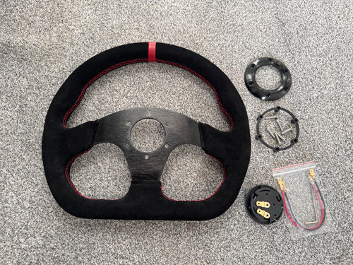Momo flat bottom steering - flat,