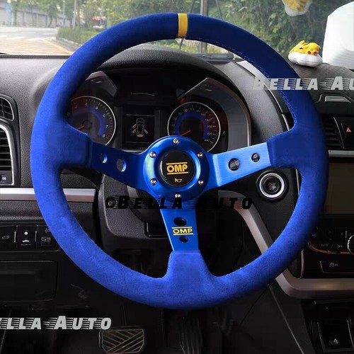 350mm blue suede leather - 350mm,
