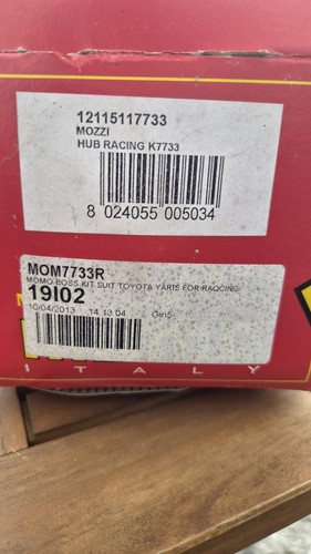 The momo steering wheel hub - the,